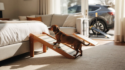 Best Dog Ramps & Dachshund Ramps for Beds, Sofas, Cars & Doors