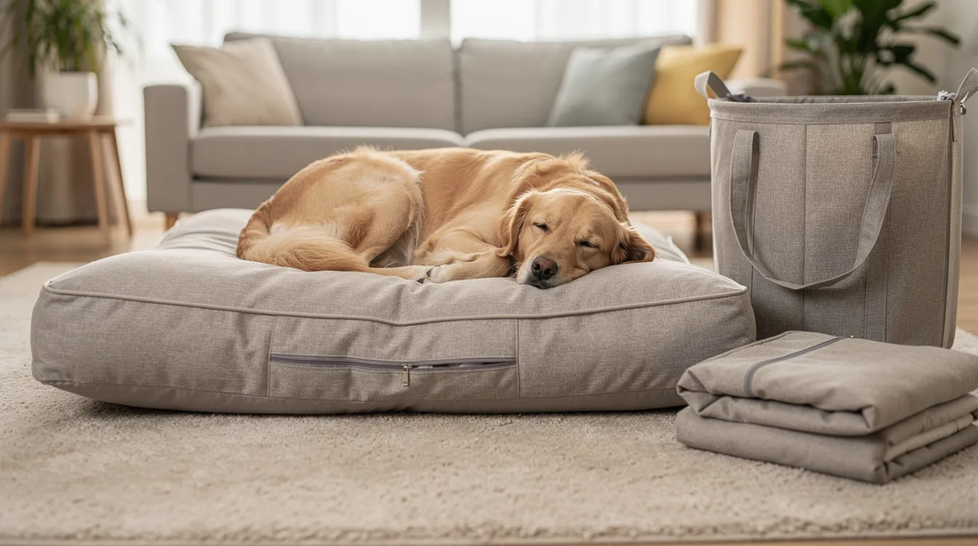 Dog Mattress With Removable Cover