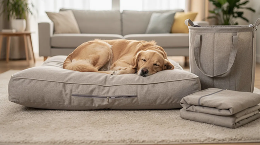 Dog Mattress With Removable Cover