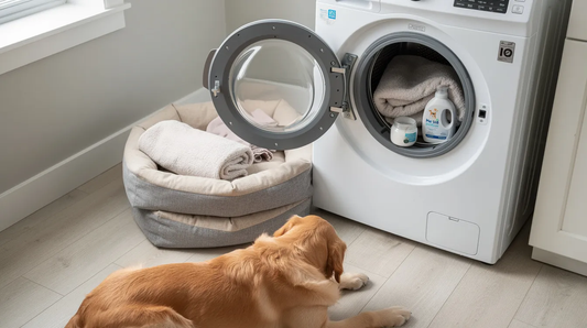 How to Wash Dog Bedding Properly