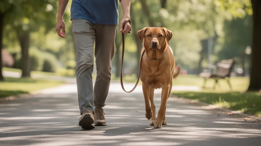 Leashed Dog: How to Stop a Dog Pulling on the Lead and Teach Loose Lead Walking