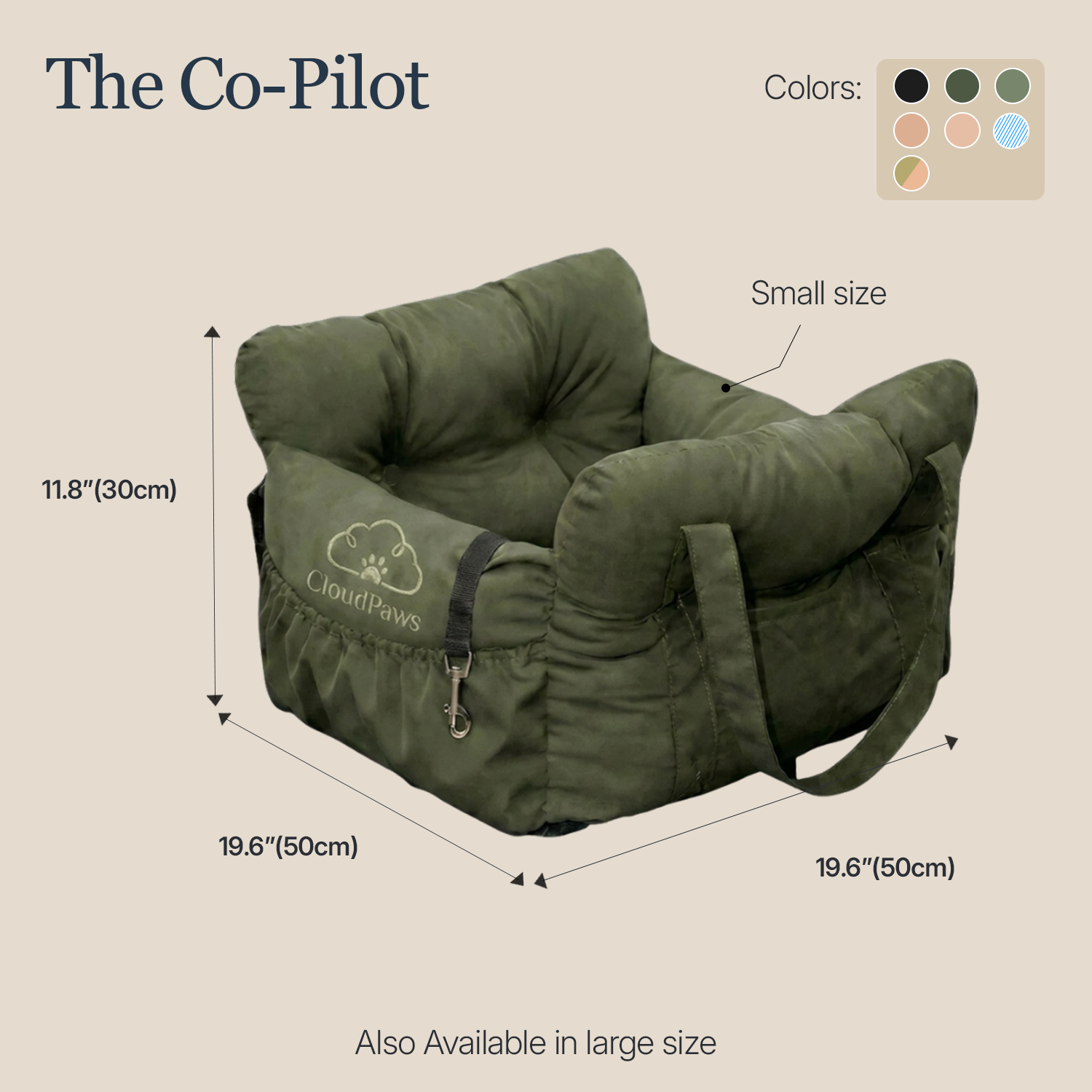 Dog car seat