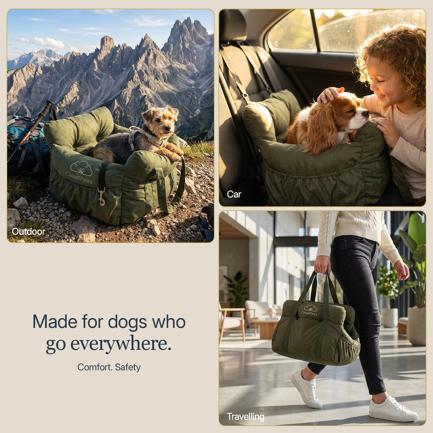 Dog car seat