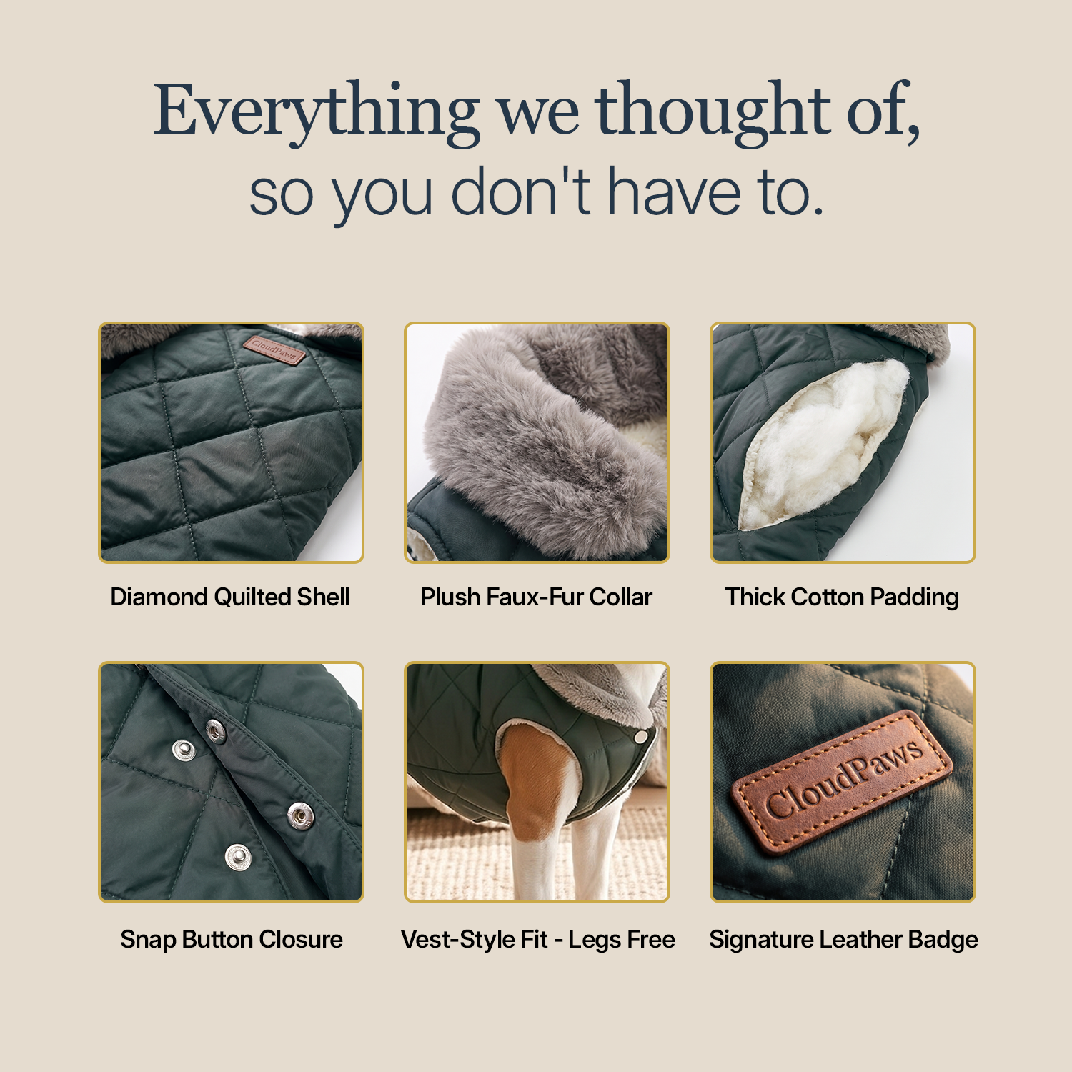 Quality of coat