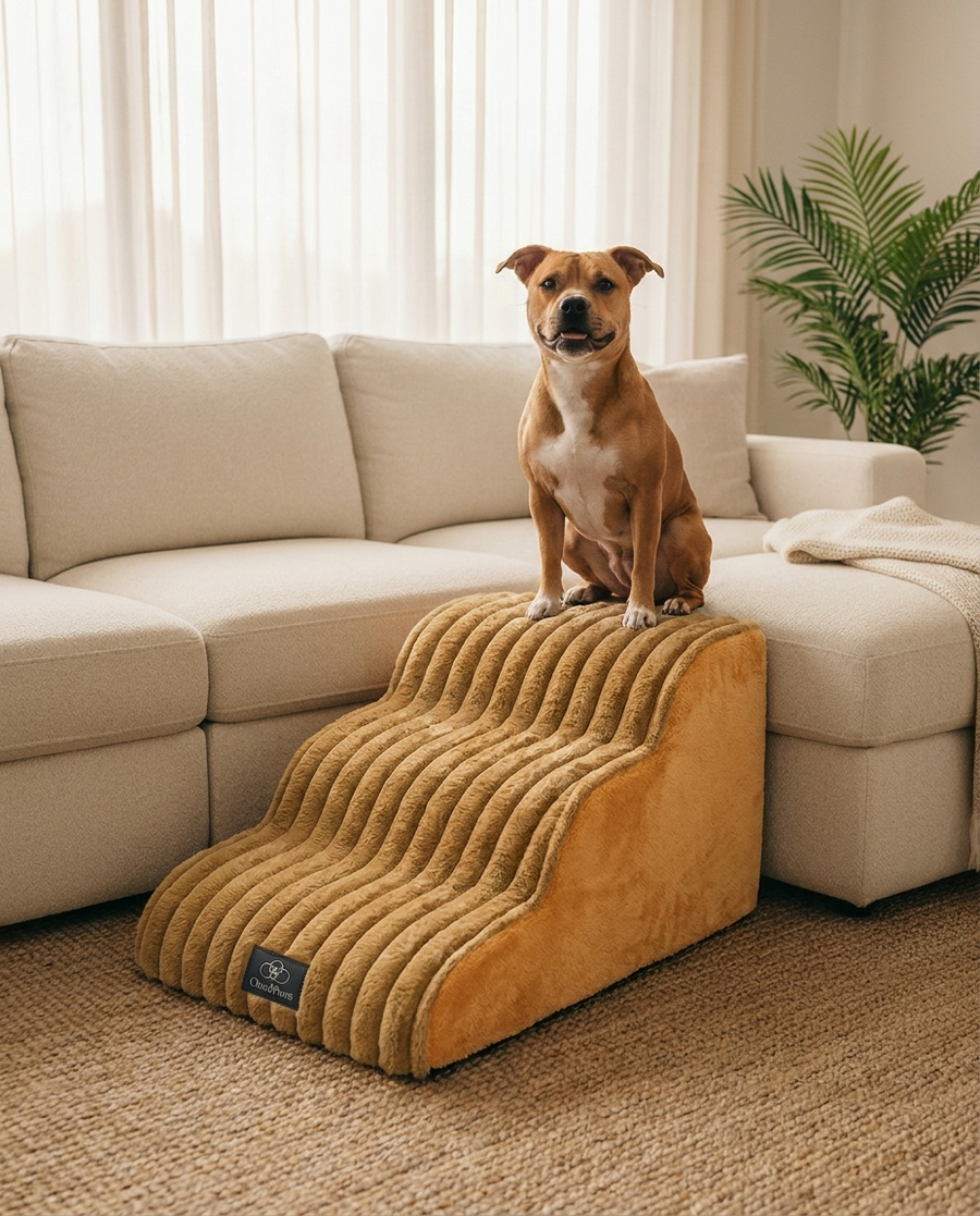 Pet brown steps